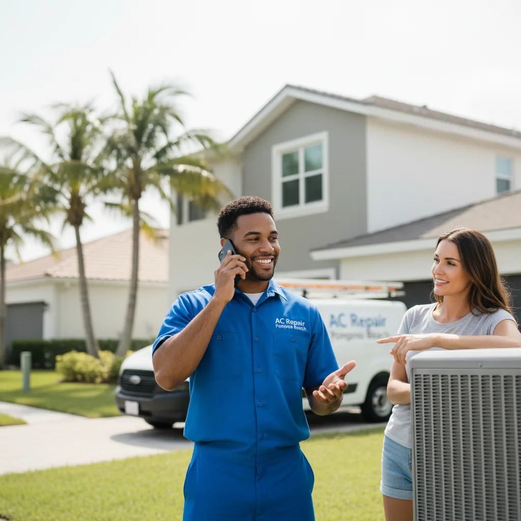 AC Repair Pompano Beach customer support in Chaplin